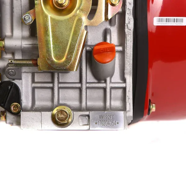 Motor diesel Weima WM 192FE Pornire electrica 14CP AX canelat Diametru: 25mm Lungime ax: 32mm - Image 9