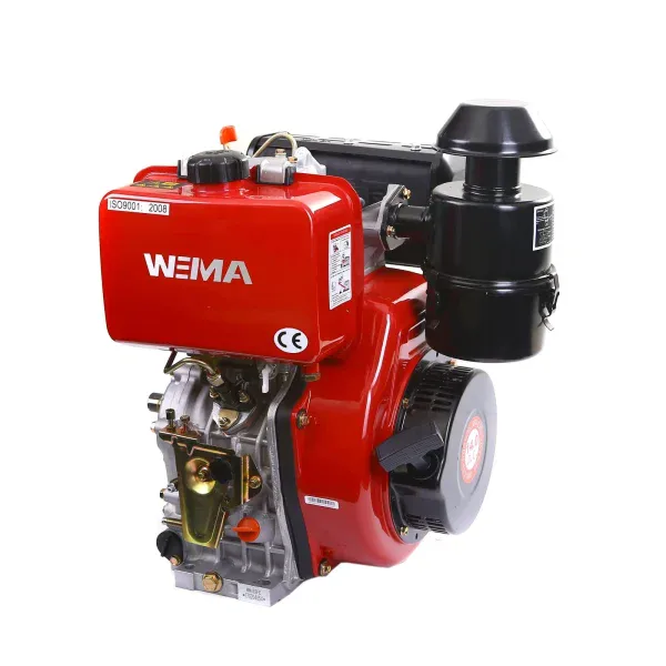 Motor diesel Weima WM 192FE Pornire electrica 14CP AX canelat Diametru: 25mm Lungime ax: 32mm - Image 10