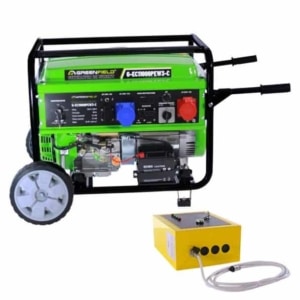 Generator de curent benzina Greenfield G-EC11000PEW3-C trifazat AVR 9,2 kw pornire electrica | Travandi.ro