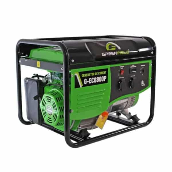 Generator de curent benzina Greenfield G-EC6800P monofazat AVR 6,1 kw