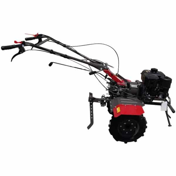 Pachet Motocultor profesional WEIMA WM1100C-6 7CP Benzina roti metalice + plug arat simplu - Image 4