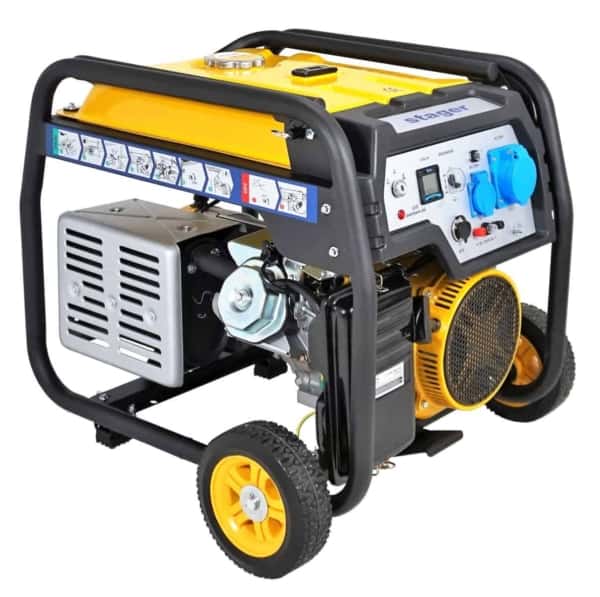 Generator de curent benzina STAGER FD 6500ER Automatic monofazat AVR 5,5 kW pornire electrica