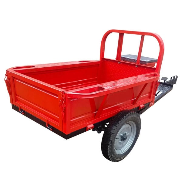 Remorca basculabila 700 kg DKD LY700NEW Culoare ROSU