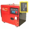 Generator de curent diesel SENCI SCD7500Q-3 ATS trifazat AVR 4,8 kW pornire electrica ATS inclus