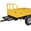 ProGARDEN Campo RM500CT remorca 500kg minitractor, 1 osie, prindere cupla, roti profil rutier 5.00-12, RIM 3.00B