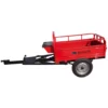 Remorca motocultor BISONTE Agro Garden BTA-500R capacitate 500 kg, dimensiuni 1.250 x 800 x 500 mm