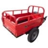 Remorca motocultor BISONTE Agro Garden BTA-500R capacitate 500 kg, dimensiuni 1.250 x 800 x 500 mm