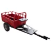 Remorca motocultor BISONTE Agro Garden BTA-500R capacitate 500 kg, dimensiuni 1.250 x 800 x 500 mm