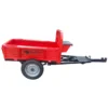 Remorca motocultor BISONTE Agro Garden BTA-500R1, capacitate 500 kg, dimensiuni 1250 x 800 x 280 mm