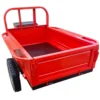 Remorca motocultor BISONTE Agro Garden BTA-500R1, capacitate 500 kg, dimensiuni 1250 x 800 x 280 mm