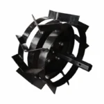 Roata metalica 4.00-8 BISONTE Agro Garden cu manicot, ax hexagonal Ø 23 mm