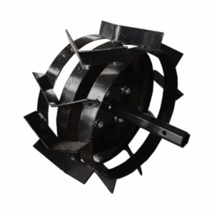 Roata metalica 4.00-8 BISONTE Agro Garden cu manicot, ax hexagonal Ø 23 mm