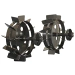 Set roti metalice si plug BISONTE Agro Garden pentru BTA-SP360