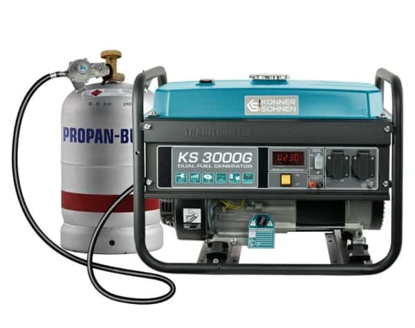 Generator de curent benzina/gaz Konner & Sohnen KS 3000G monofazat AVR 3 kW - Image 9