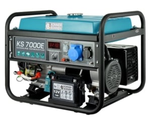 Generator de curent benzina Konner & Sohnen KS 7000E monofazat AVR 5,5 kW pornire electrica | Travandi.ro