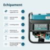 Generator pe benzina "Könner & Söhnen" KS 3000E