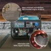 Generator pe benzina "Könner & Söhnen" KS 7000E ATS