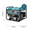 Generator pe benzina "Könner & Söhnen" KS 7000E