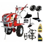 Motocultor Bisonte BTA-1000, 7 CP, benzina, 3 viteze + pachet accesorii 2