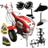 Motocultor Bisonte BTA-12SDE + pachet accesorii 2