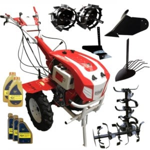Motocultor Bisonte BTA-12SDE + pachet accesorii 2