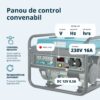 Generator pe gaz/benzina "Könner & Söhnen" KS 3000G