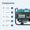 Generator pe gaz/benzina "Könner & Söhnen" KS 3000G