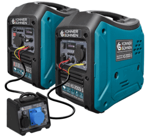 Generator de curent benzina/gaz Konner & Sohnen KS 2000iG S monofazat invertor 2 kW | Travandi.ro