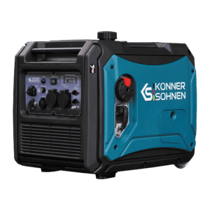 Generator de curent benzina Konner & Sohnen KS 4000iE S monofazat invertor 4 kW pornire electrica