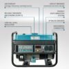 Generator pe gaz/benzina "Könner & Söhnen" KS 2900G