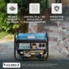 Generator pe gaz/benzina "Könner & Söhnen" KS 2900G