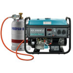 Generator pe gaz/benzina "Könner & Söhnen" KS 5000E G