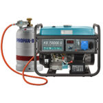 Generator pe gaz/benzina "Könner & Söhnen" KS 7000E G