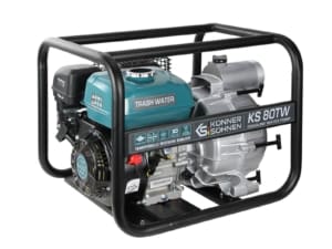 Motopompa Könner & Söhnen KS 80TW pentru apă murdară 1100l/min | Travandi.ro