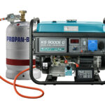 Generator pe gaz/benzina "Könner & Söhnen" KS 9000E G