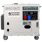 Generator diesel "Könner & Söhnen" KS 9200HDES-1/3 ATSR (EURO V)