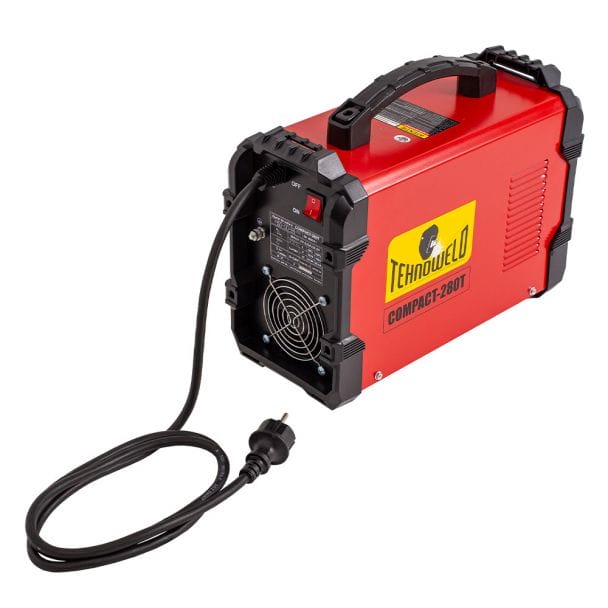 Invertor sudura MMA Tehnoweld COMPACT-280T, 220 A, electrozi 1.6-4 mm, cu accesorii 3 Invertor sudura MMA Tehnoweld COMPACT-280T, 220 A, electrozi 1.6-4 mm, cu accesorii - Image 3