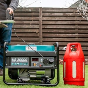 Generator de curent benzina/gaz Konner & Sohnen KS 10000E G monofazat AVR 8 kW pornire electrica | Travandi.ro
