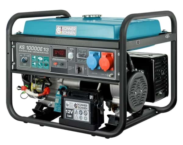 Generator de curent benzina Konner & Sohnen KS 10000E 1/3 trifazat AVR 8 kW pornire electrica - Image 7