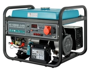 Generator de curent benzina Konner & Sohnen KS 10000E-3 ATS trifazat AVR 8 kW pornire electrica ATS inclus | Travandi.ro