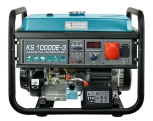 Generator de curent benzina Konner & Sohnen KS 10000E-3 trifazat AVR 8 kW pornire electrica
