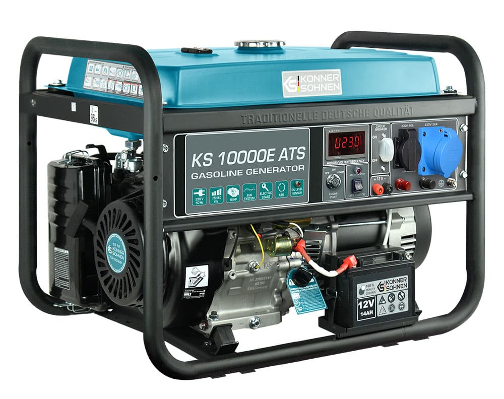Generator de curent benzina Konner & Sohnen KS 10000E ATS monofazat 8 kW pornire electrica ATS inclus 8 Generator de curent benzina Konner & Sohnen KS 10000E ATS monofazat 8 kW pornire electrica ATS inclus - Image 8