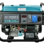 Generator de curent benzina/gaz Konner & Sohnen KS 10000E G monofazat AVR 8 kW pornire electrica
