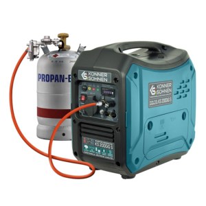 Generator de curent benzina/gaz Konner & Sohnen KS 2000iG S monofazat invertor 2 kW | Travandi.ro