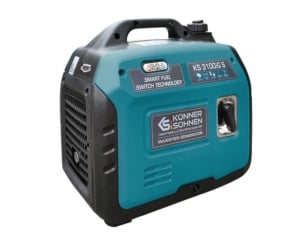 Generator de curent benzina/gaz Konner & Sohnen KS 3100iG S monofazat invertor 3,1 kW | Travandi.ro