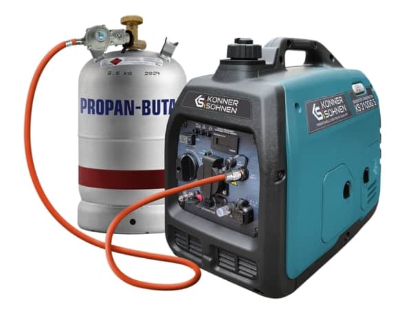 Generator de curent benzina/gaz Konner & Sohnen KS 3100iG S monofazat invertor 3,1 kW - Image 10