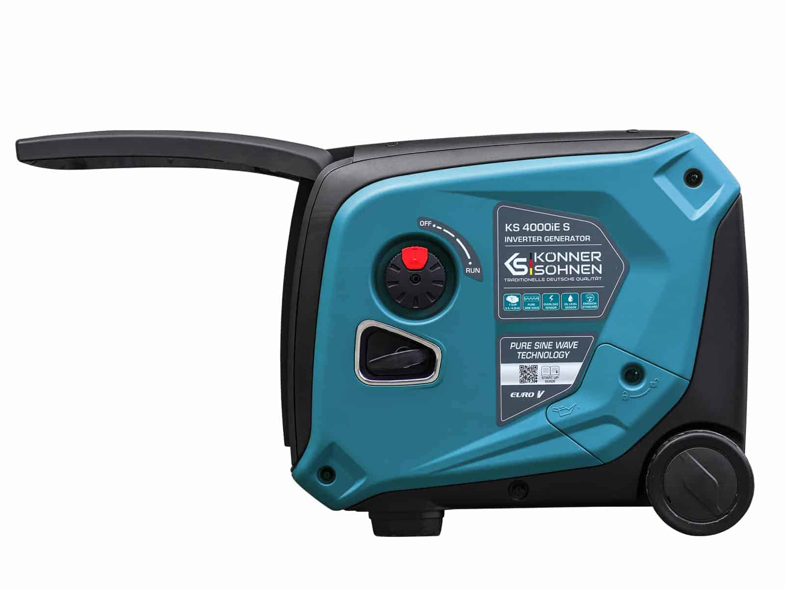 Generator de curent benzina Konner & Sohnen KS 4000iE S monofazat invertor 4 kW pornire electrica 10 Generator de curent benzina Konner & Sohnen KS 4000iE S monofazat invertor 4 kW pornire electrica - Image 10