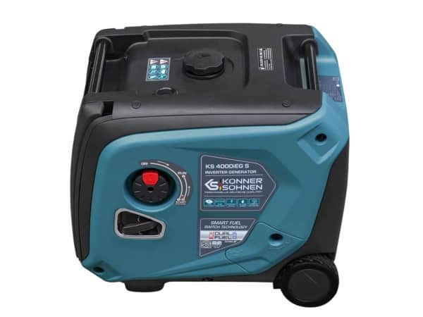 Generator de curent benzina/gaz Konner & Sohnen KS 4000iEG S monofazat invertor 4 kW pornire electrica - Image 2