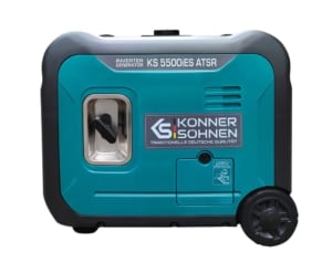 Generator de curent benzina Konner & Sohnen KS 5500iES ATSR monofazat invertor 5,5 kW pornire electrica | Travandi.ro