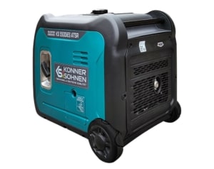Generator de curent benzina Konner & Sohnen KS 5500iES ATSR monofazat invertor 5,5 kW pornire electrica | Travandi.ro